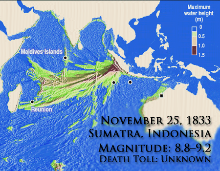 Sumatra earthquake(1833)